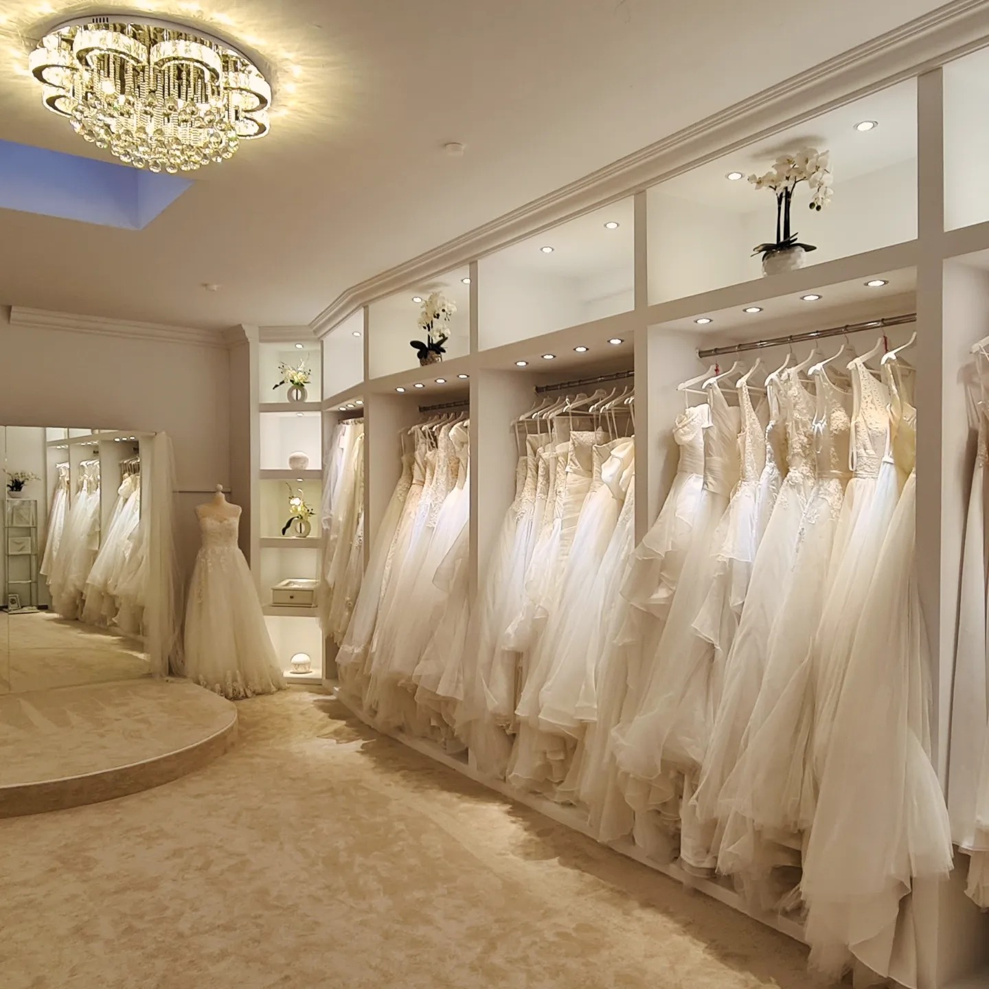 Brautkleider in der Boutique